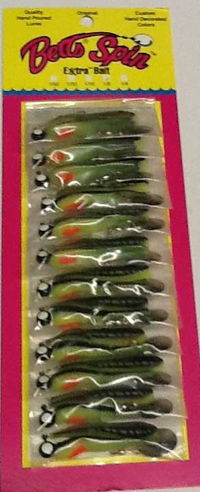 Betts Spin 1-8 Black-Orange-Chartreuse 12-cd