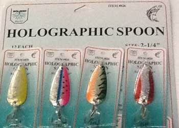 FJ Neil Holographic Spoons Assorted 3-8oz 12-cd