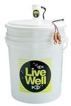 Marine Metal Bait Saver Aerator Tank 5gal